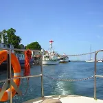 Sonnendeck, direkt am Leuchtturm